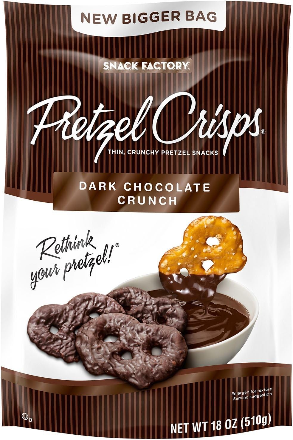 Chocolate Pretzel Crisp - 18 oz. (pack of 2)