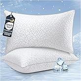 COZSINOOR Bed Pillows Queen Size - Breathable Premium Down Alternative Pillows Set of 2 for Side, Back, and Stomach Sleepers Cooling Hotel Quality Fluffy Soft Microfiber Fill Skin-Friendly