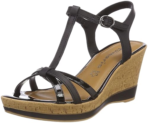 Tamaris 1-1-28347-20 Damen Sandale, Sandalette, Sommerschuhe für die modebewusste Frau