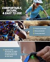 Scosche Rhythm+ 2.0 Waterproof Heart Rate Monitor Armband ANT+ Bluetooth Black view 4