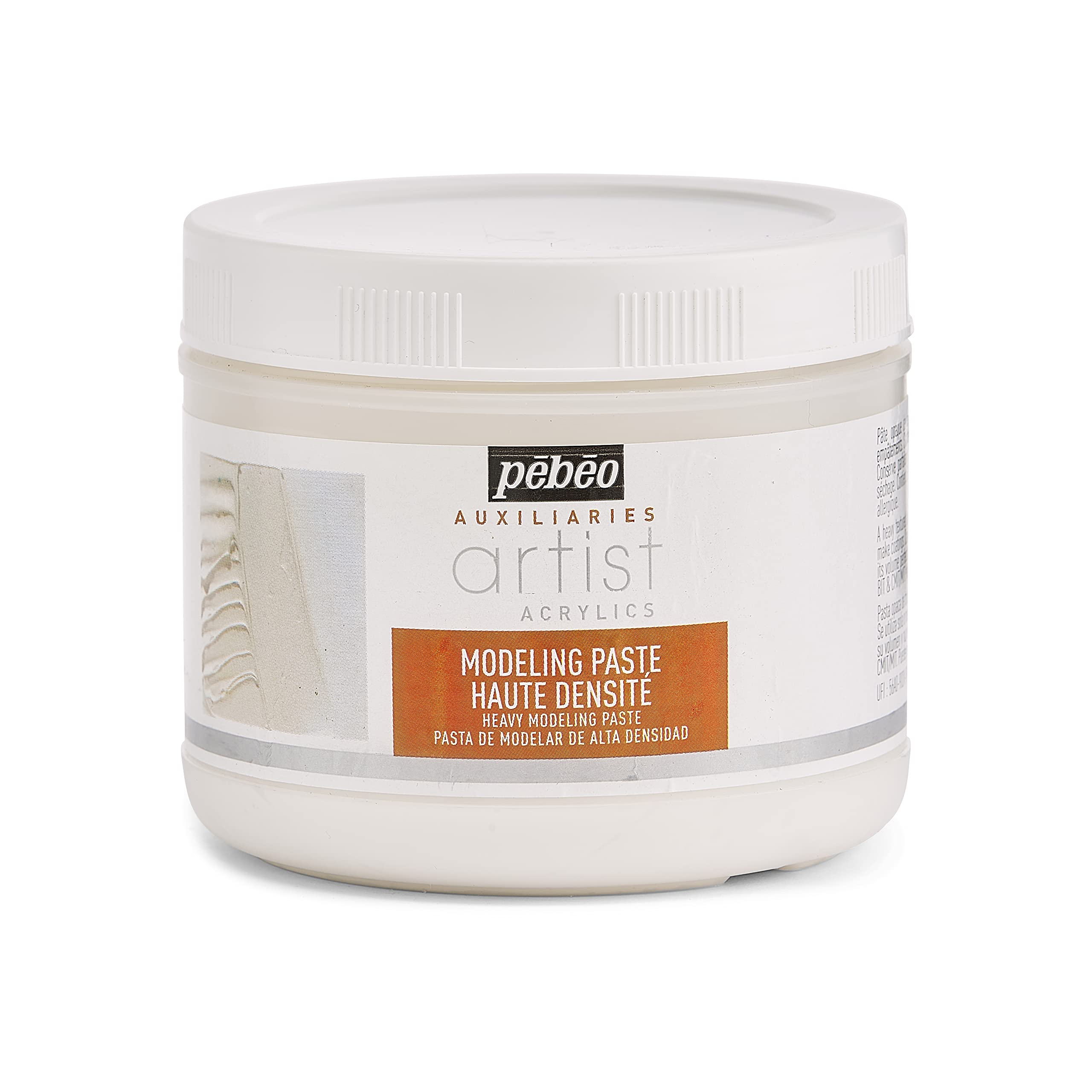 Pebeo 521900 500 ml Heavy Modeling Paste, White