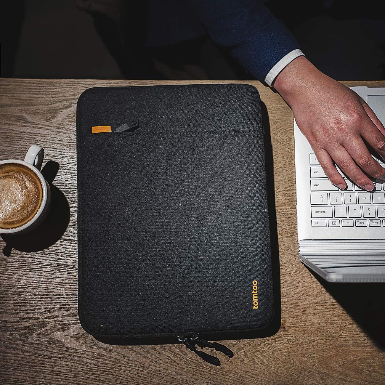 tomtoc 360 Â° protection impact laptop case 15 inches Dell XPS 15.6