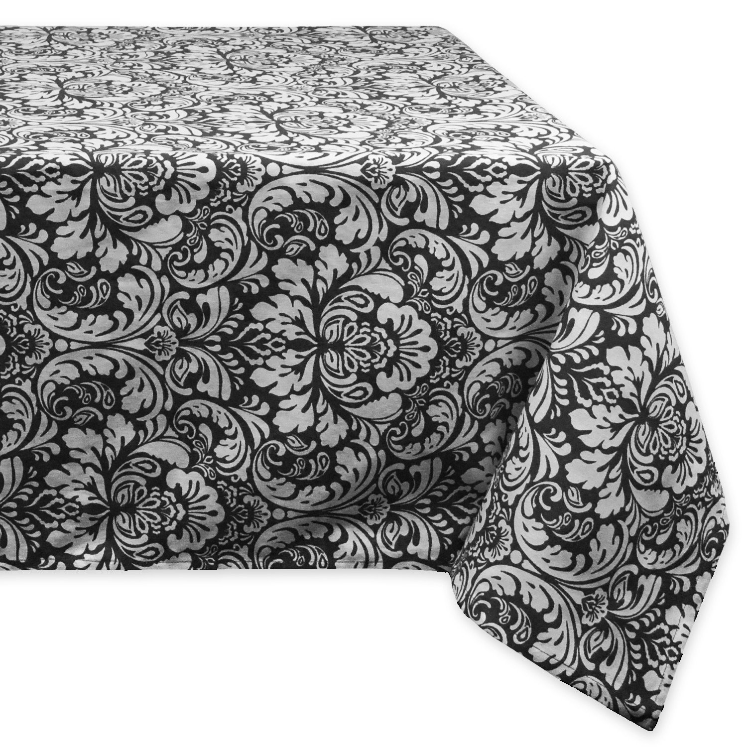 Best table cloth jacquard damask teal