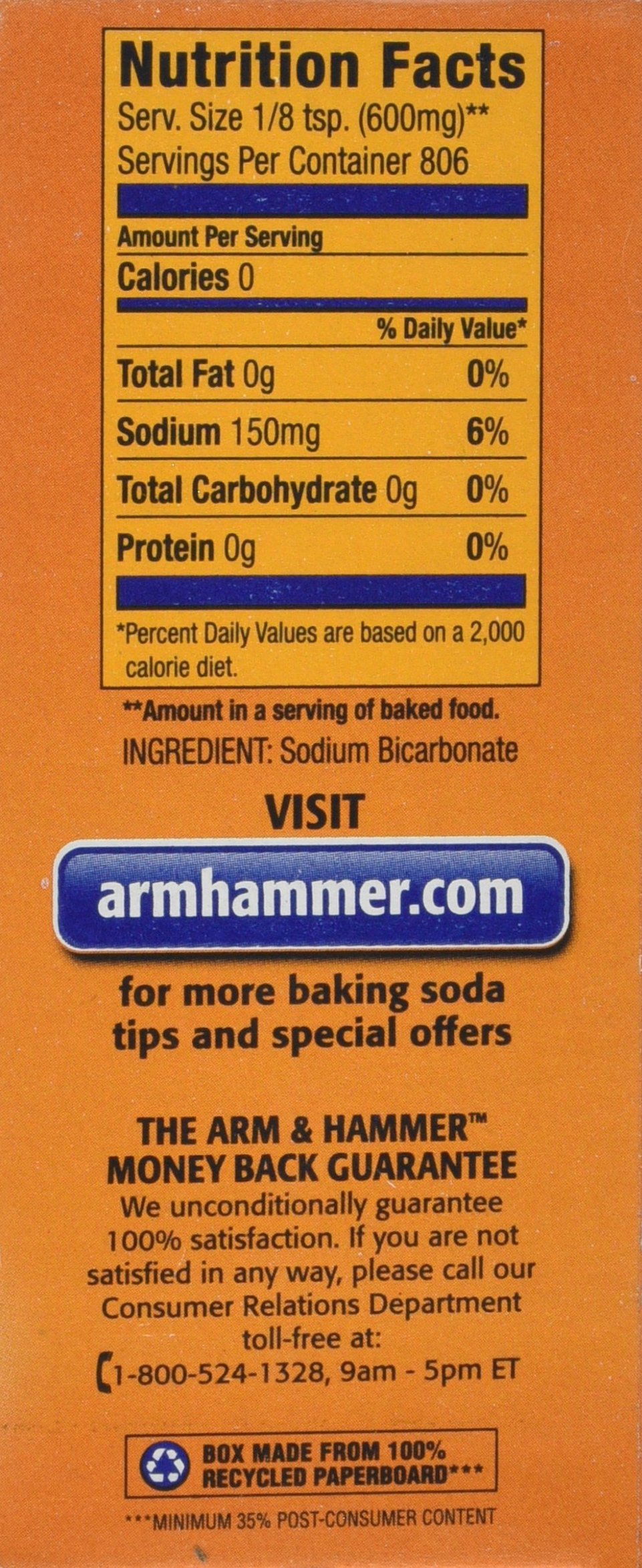Arm & Hammer Baking Soda, 16 Oz Buy Online in UAE. Industrial