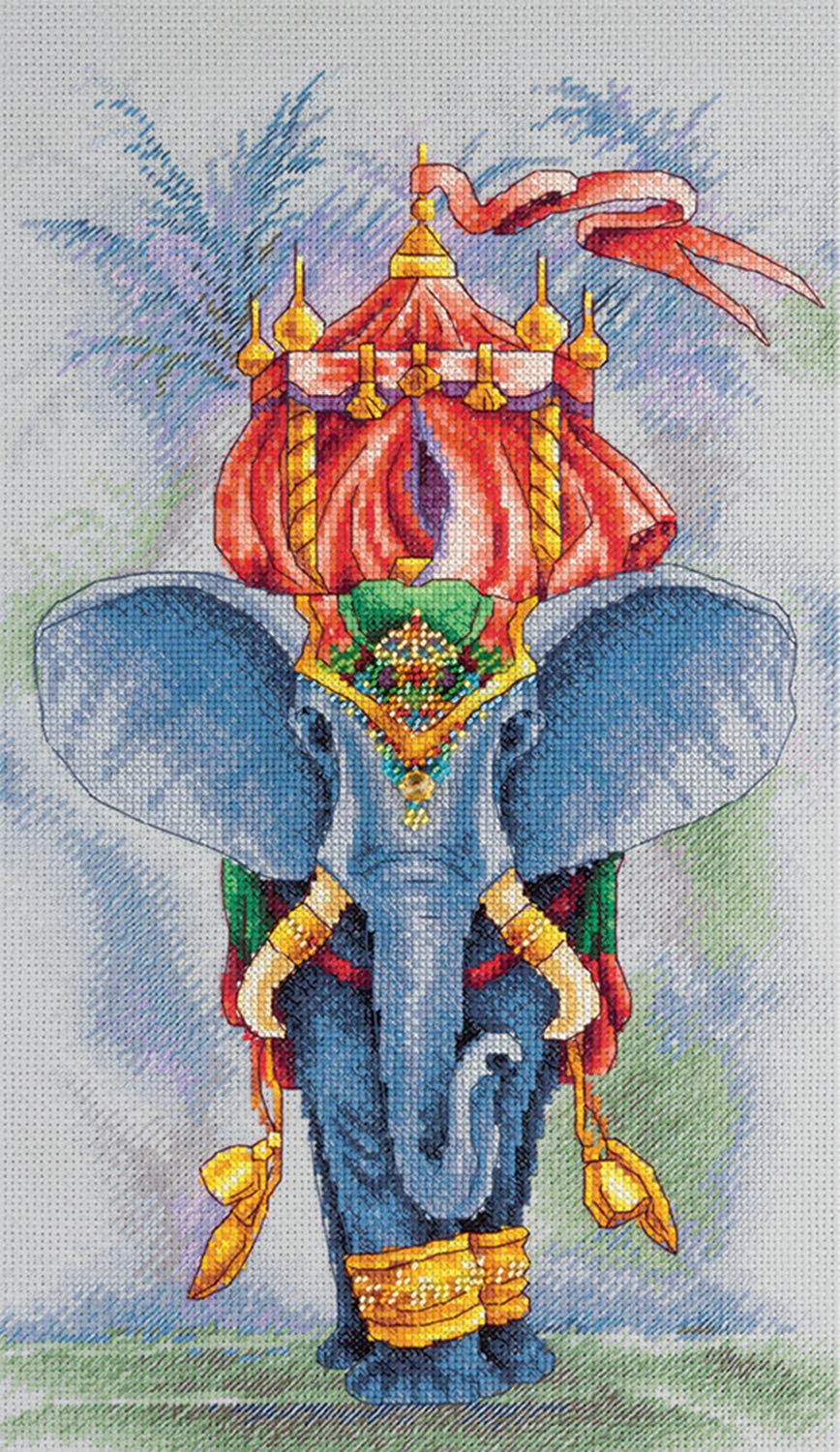 PANNA J-7041 Cross Stitch Kit, Multi-Colour, 23.5 x 38 cm