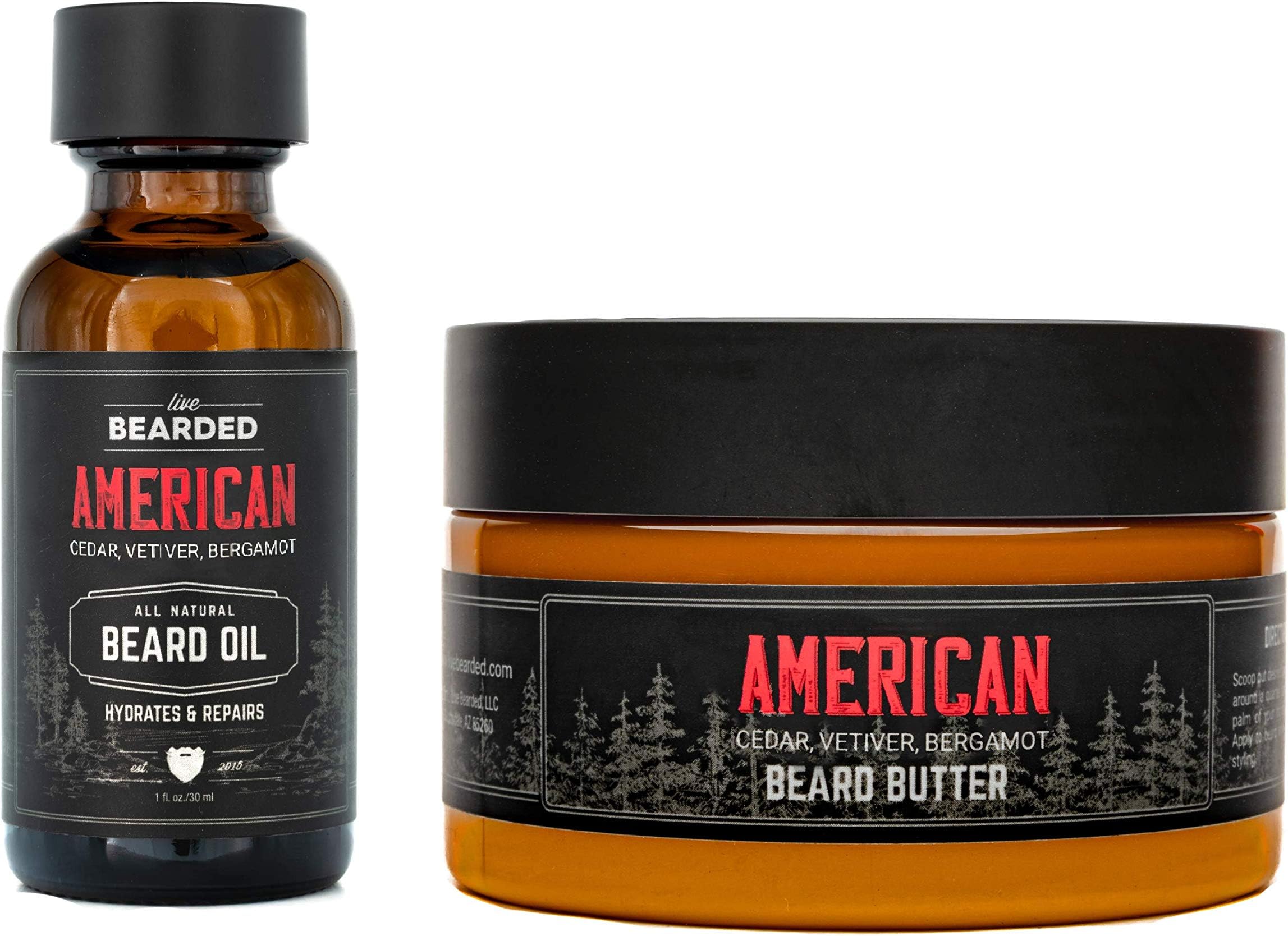 Beard Oil and Beard Butter Kit - The American