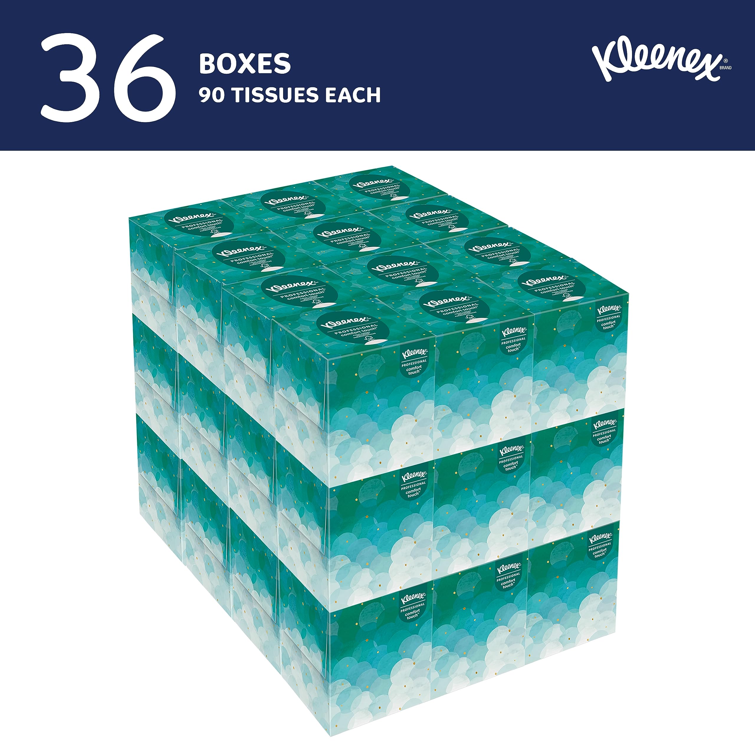 1.7 Cu Ft Mini Fridge Bundle with Kleenex Facial Tissue Cube 36 Box Case