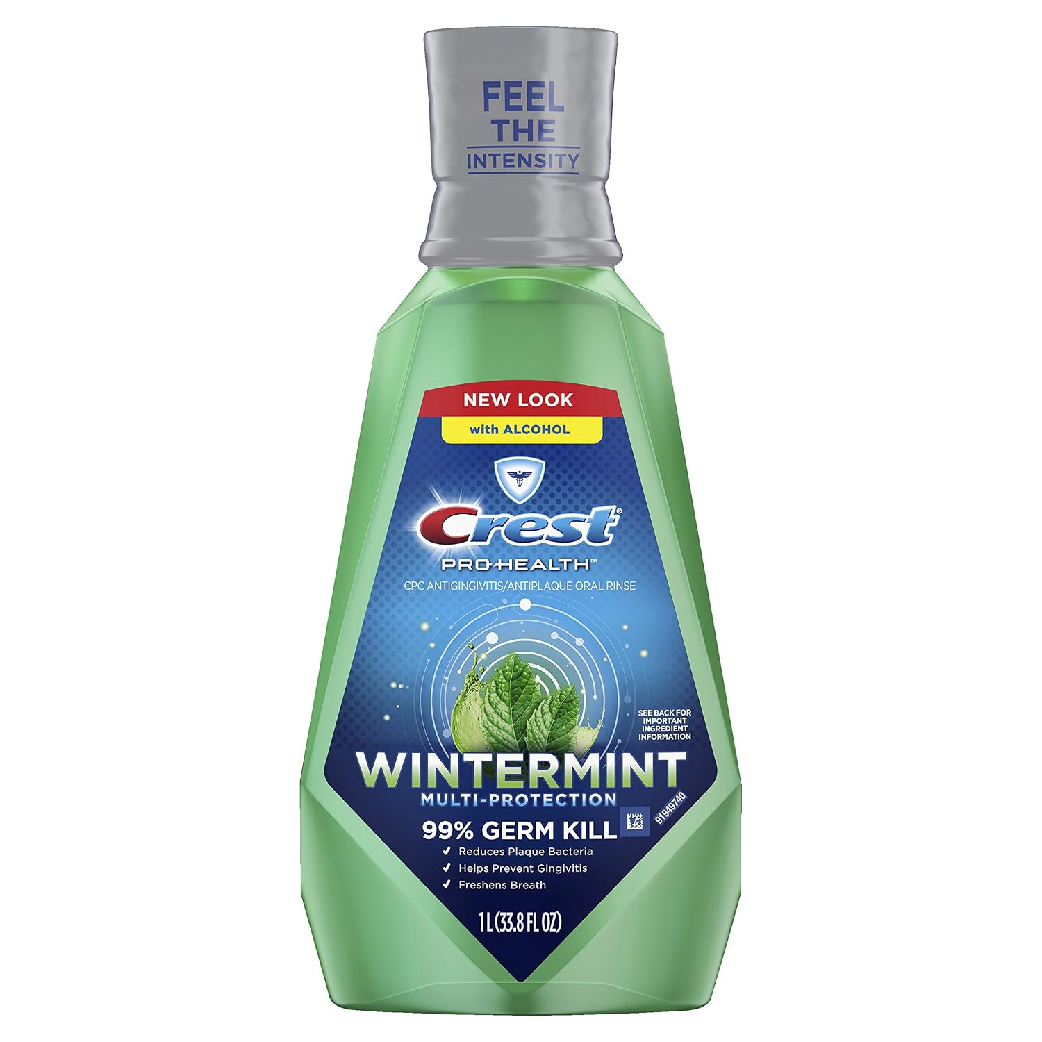 Crest Pro-health invigorating clean multi-protection oral rinse invigorating mint (037000480327)