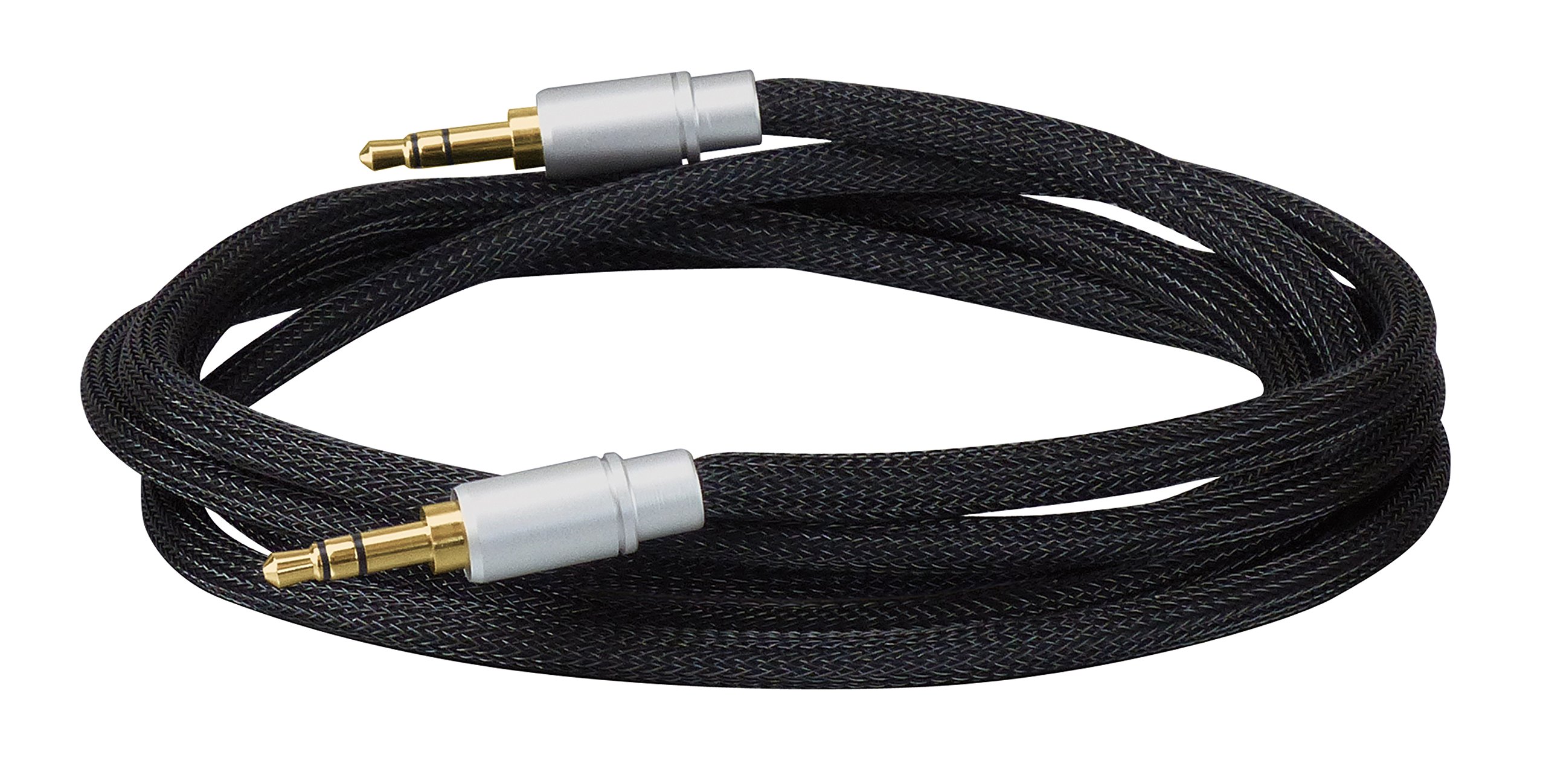 Dynavox 207383 3.5mm Male to Male Jack Audio Cable Black