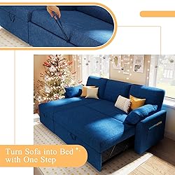 PaPaJet Sofa Bed, Sofa Sleeper with Storage