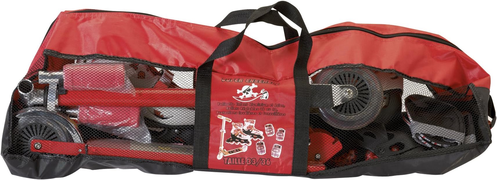 CDTS - Patinette / Trottinette Alu Et Acier +rollers 36/40