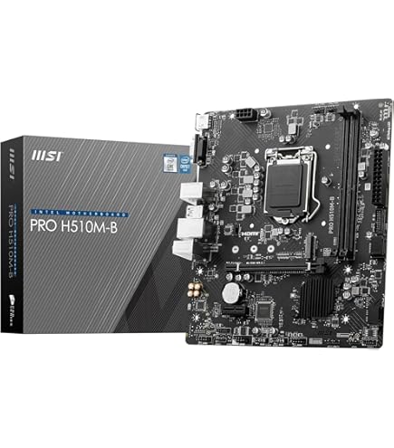 msi PRO H610M-S WIFI DDR4☆I/Oパネル+無線LAN付き Placa Mae MSI Pro