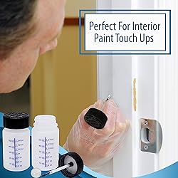 Paint Touch Up Bottles with Brush, Mixing