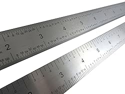 Taytools 24" Rigid Machinist Rule Ruler Hardened