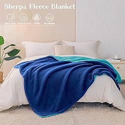 Exclusivo Mezcla Reversible King Size Sherpa Fleece