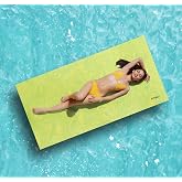 6.6/9/11.5 Feet Floating Mat Lily Mat Floating Mat for Endless Fun, 3 Layer Tear Resistant XPE Foam Mat Ideal Mat for Multi-User, Lake, Beach, Pool, Ocean