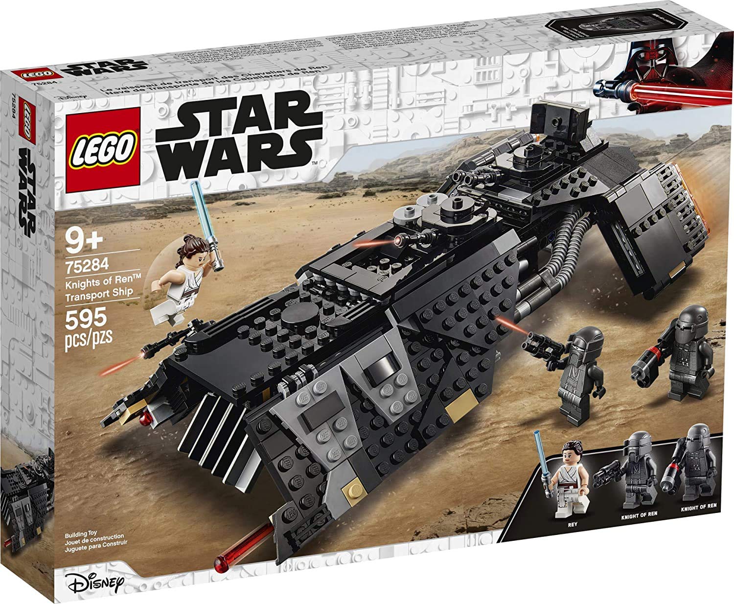 LEGO Star Wars 75284 - The Rise of Skywalker Knights of Ren Transport (595 Pieces)