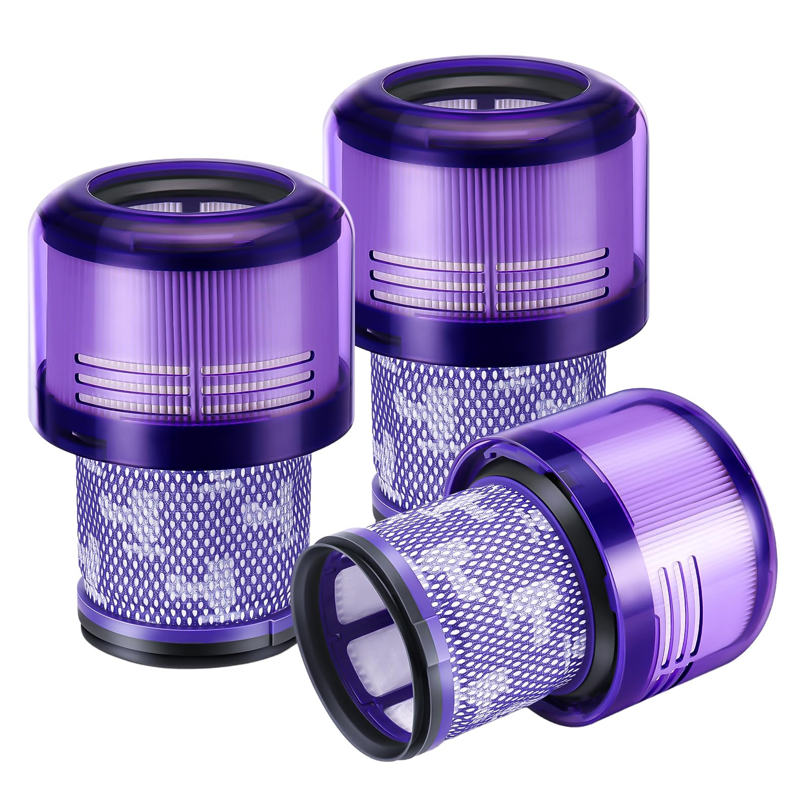 Photo 1 of 3 Pack V11 And V15 HEPA Filter Compatible for select Dysn V11 (SV14, SV15, SV17, SV28) and V15 (SV22, SV47) cordless vacuum cleaners. Replacement part for Dyson part number: 970013-02