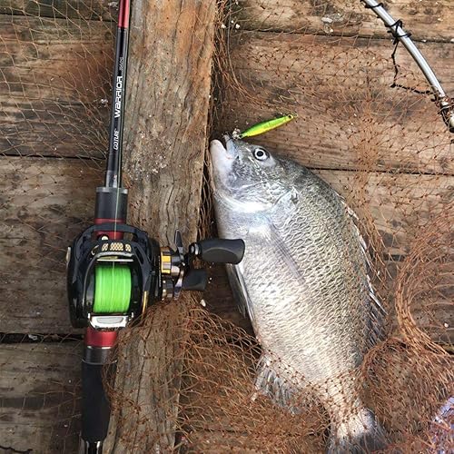 Goture Trout Fishing Pole 9FT Medium Heavy Power Pieces Portable Spinning  Fishing Rod with Rod Case