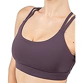 YITTY Active Women's Ultraluxe Strappy Medium Impact Bra, Athleisure, 4-Way-Stretch