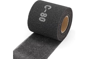 SCOTTCHEN Sanding Rolls/Plumbing Sanding Cloth 4-1/8" x 6.5yd (20 ft) / Plumber's Double Side Open Mesh/Aluminum Oxide Grit #