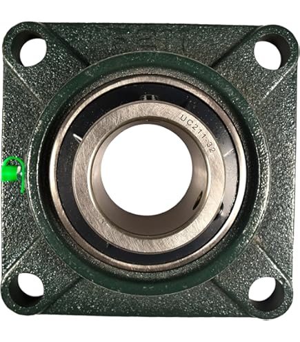 2) UCF210-32 Solid Base Pillow Block Flange Mounted Bearing 2 - View #2