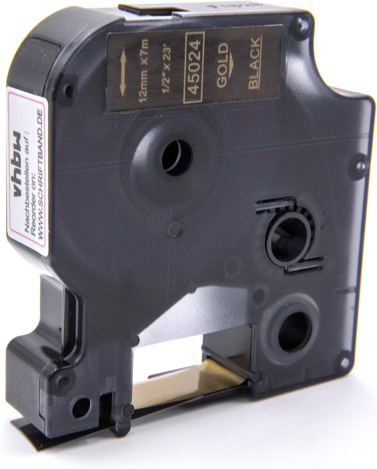 vhbw Cartucho de Cinta 12mm Compatible con Dymo Labelpoint 100, 150 ...