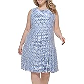 Tommy Hilfiger Women's Sleeveless Retro Daisy Lace Dress