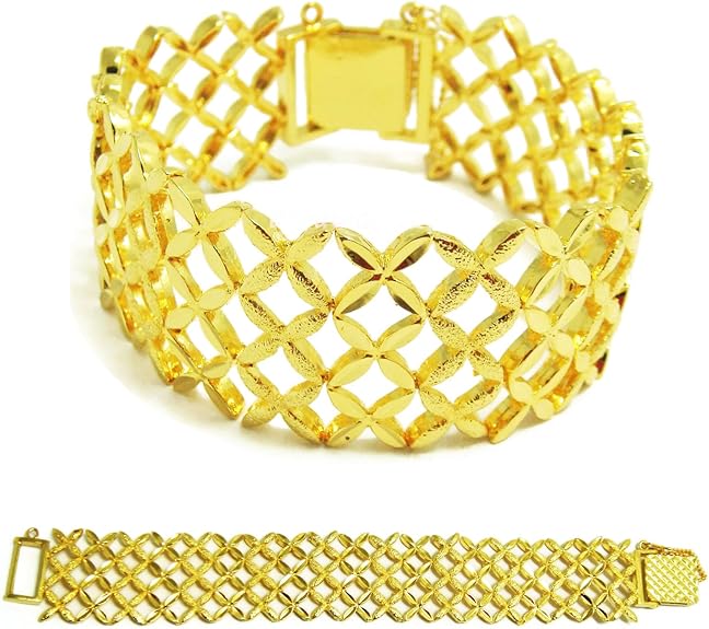 Beautiful 23k 24k Thai Baht Jewelry Yellow Gold Plated