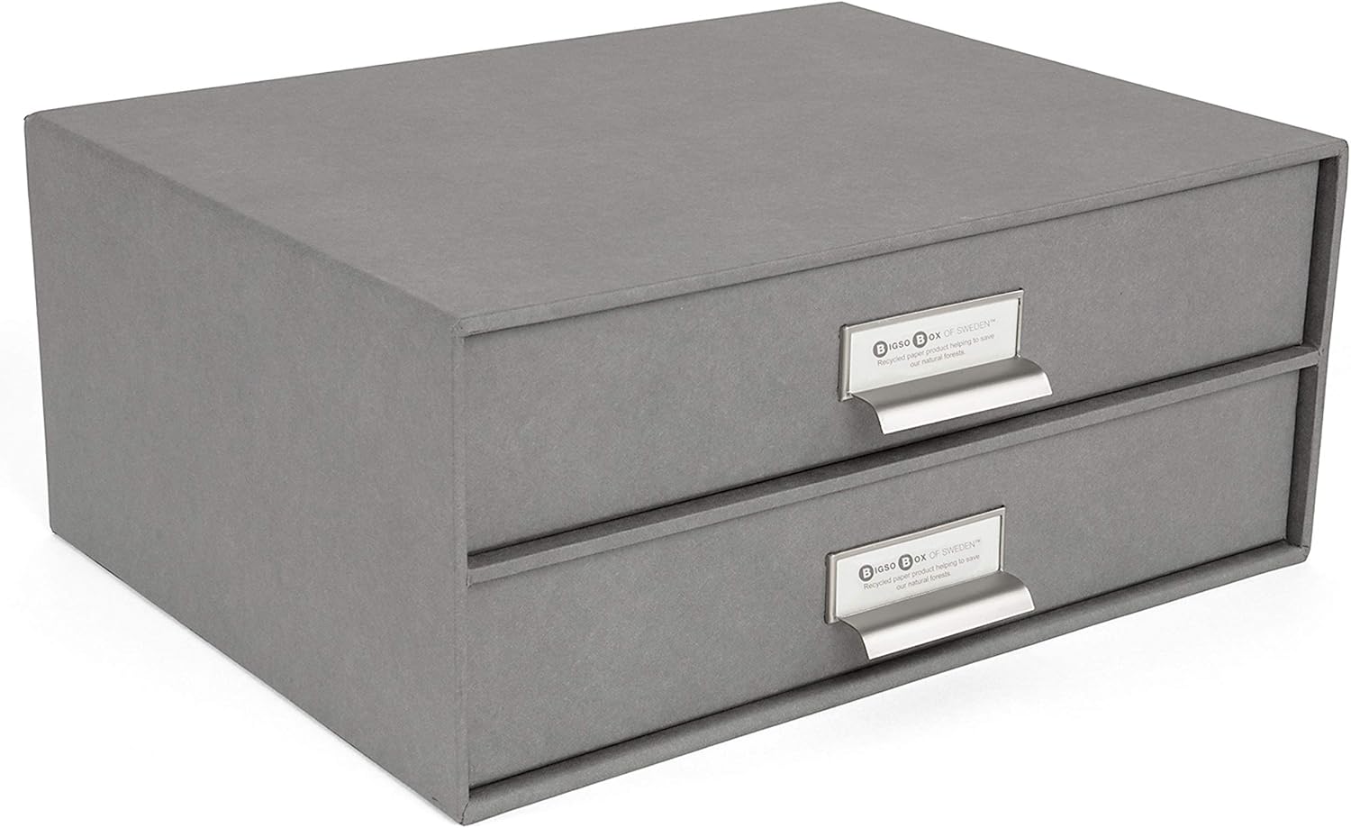 Amazon Com Bigso 2 Drawer Thick Label Frame Birger File Storage