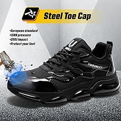 Steel Toe Shoes for Men Women Composite Toe Work