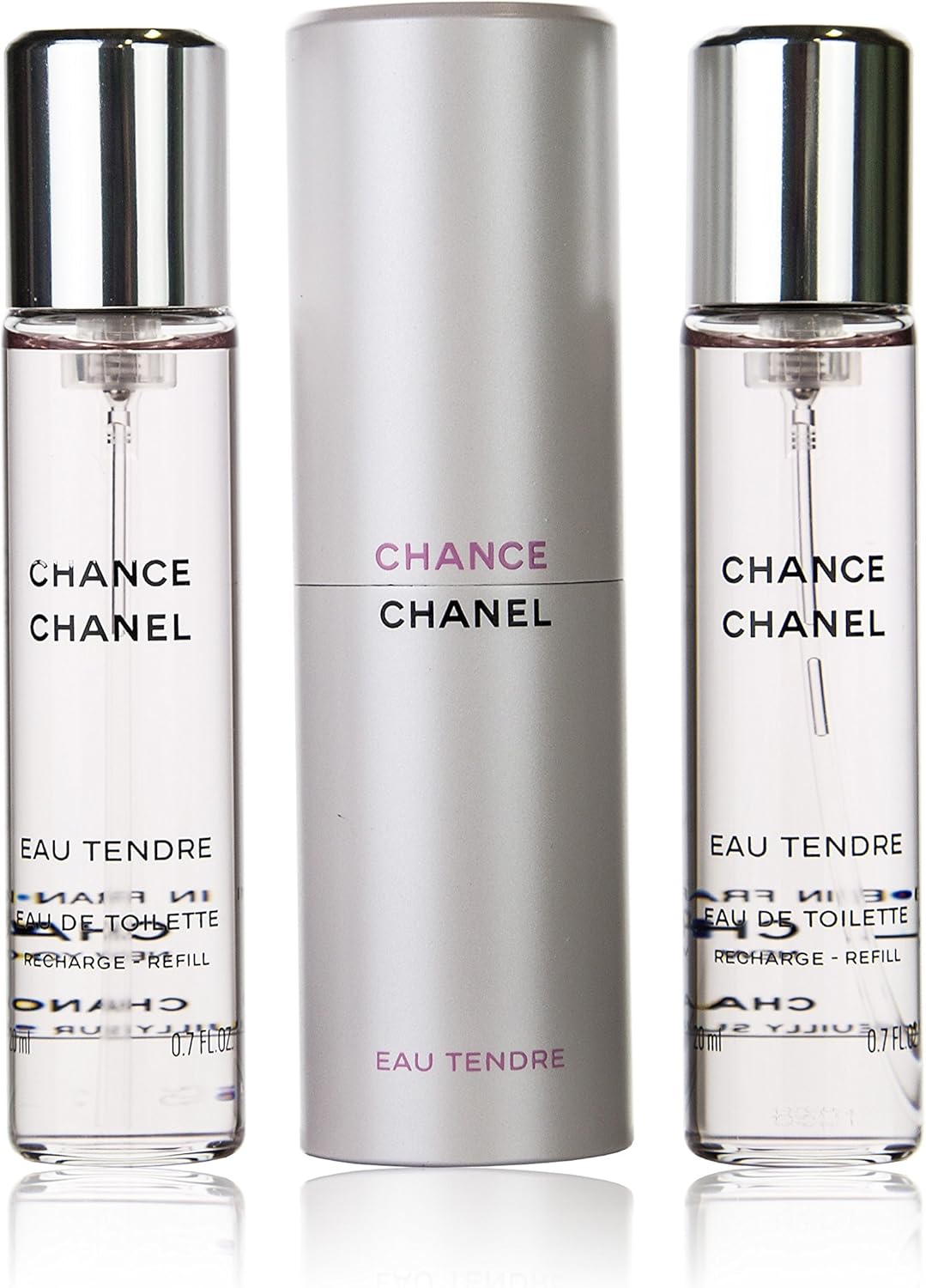 chanel chance eau tendre travel spray set