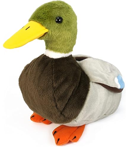 Amazon.com: JIANEEXSQ Realistic Mallard Duck Plush Stuffed