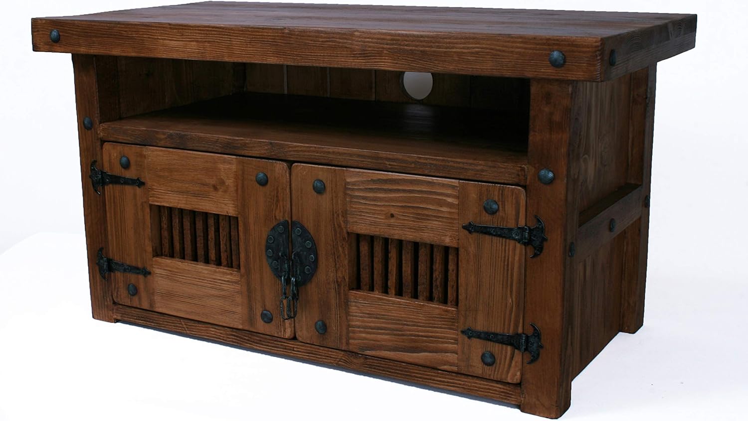 TV Tisch, HiFi Schrank, Rustikal Unikat, Massivholz, Vintage,Schrank