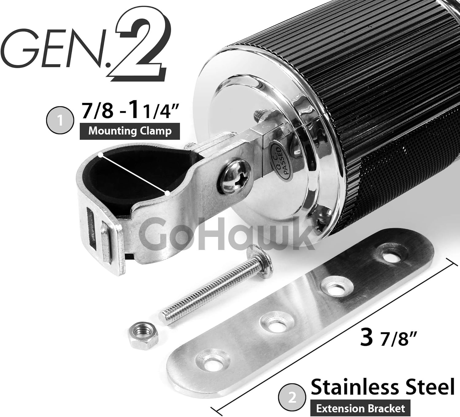 golden hawk motorcycle radio