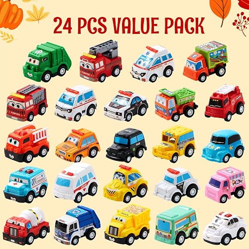 2025 Advent Calendar For Kids - 24 Days Alloy Cars Christmas Countdown, Toddler Boys Gift With Play Map - View #6