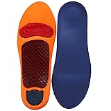 Sorbothane Ultra Graphite Arch Insole,Blue,Women's