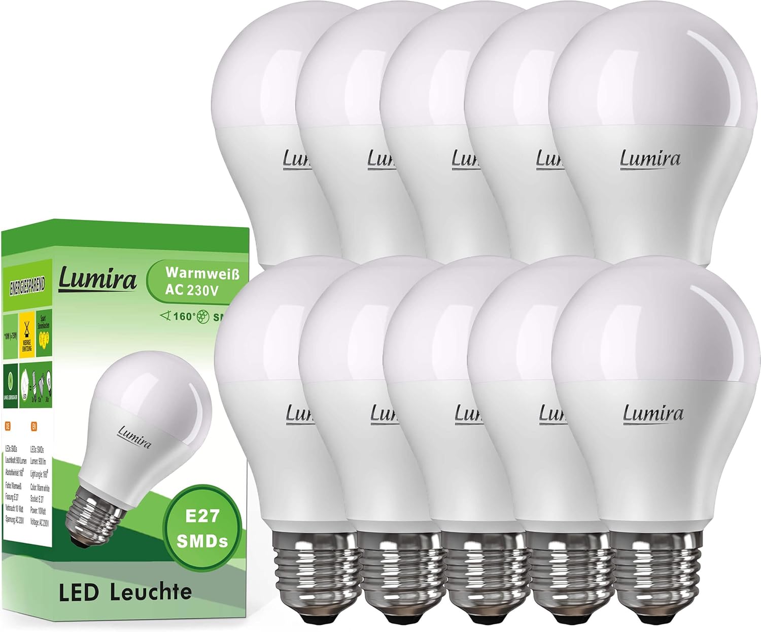 GE Relax HD 60-Watt EQ T10 Warm White Medium Base (e-26) Dimmable LED Decorative Light Bulb (2-Pack) 93130810 At - Foto 7