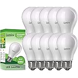 LUMIRA LED E27 Lampe, 10 W ersetzt 75 W, Warmwei&szlig; (2900K), 900 Lumen, A60, Matt, 60x107 mm, Nicht dimmbar, 10er Pack