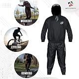AQF Heavy Duty Sauna Sweat Track Suit Size Medium Men Women view 7