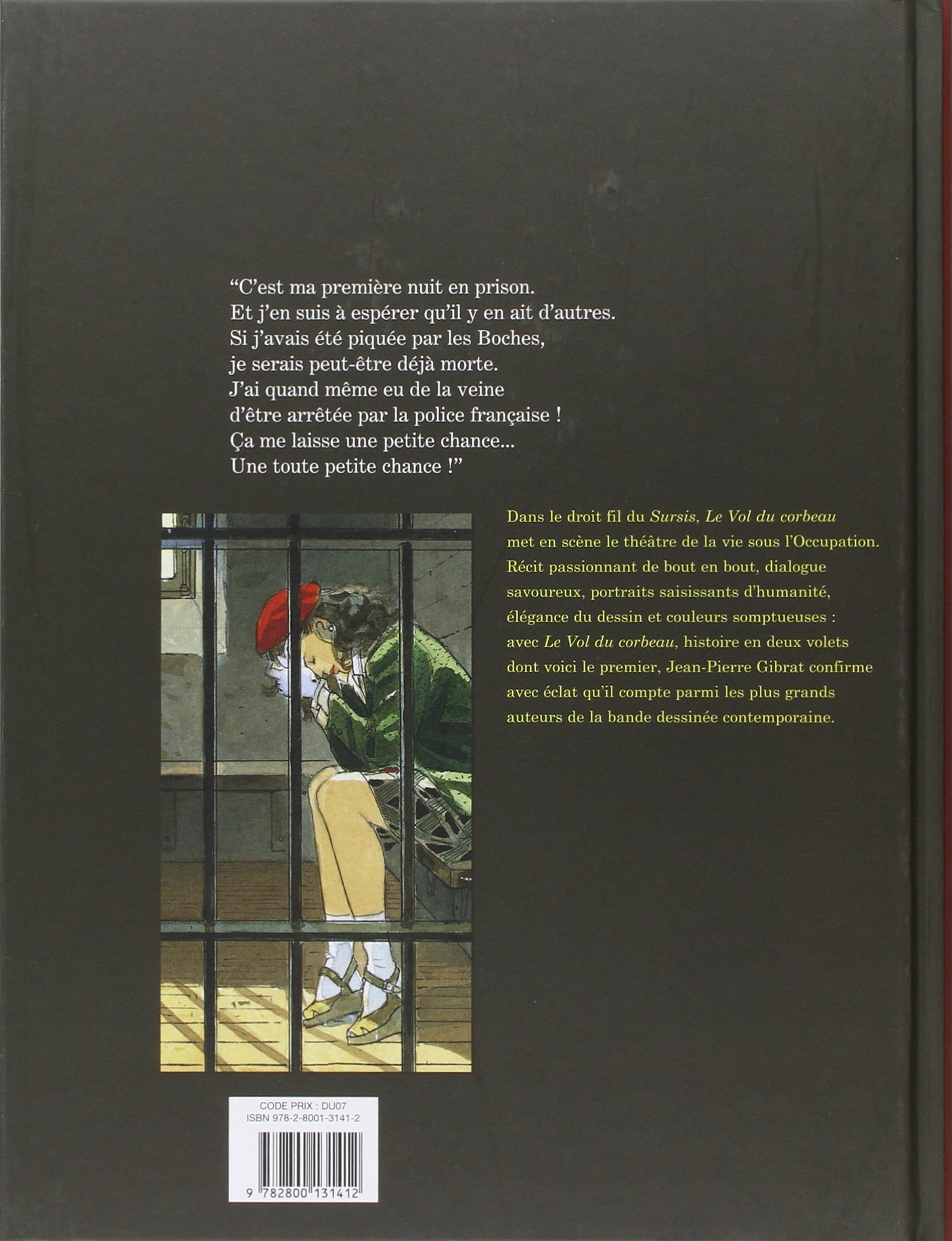 Amazonfr Le Vol Du Corbeau Tome 1 Gibrat Livres - 