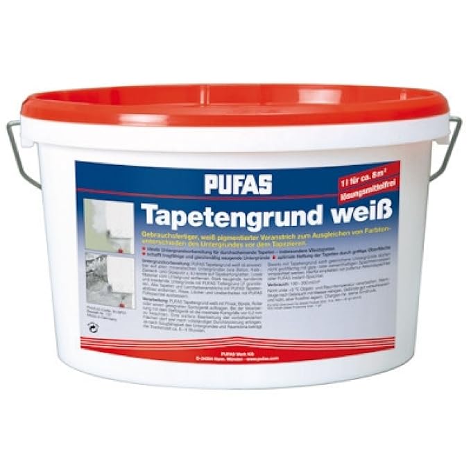 Pufas Tapetengrund weiss 10 l