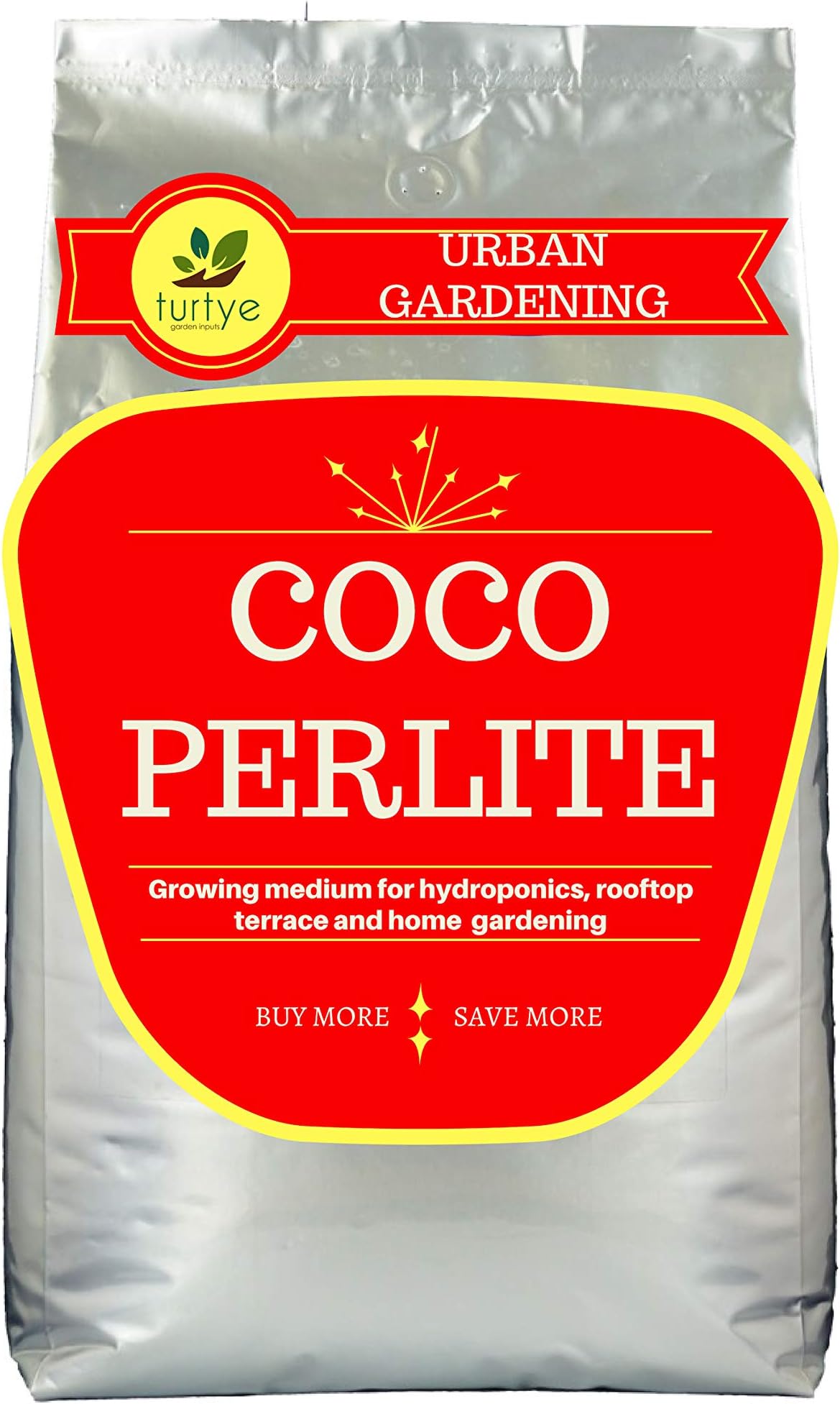 Turtye Coco Perlite for Urban Gardening Plants (2.5Kg)