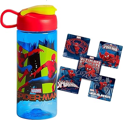 spiderman water bottle for kids