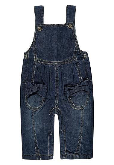 Steiff Baby-Mädchen Jeans Latzhosen