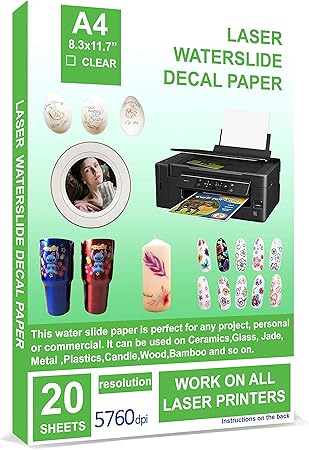 waterslide decals laser printer