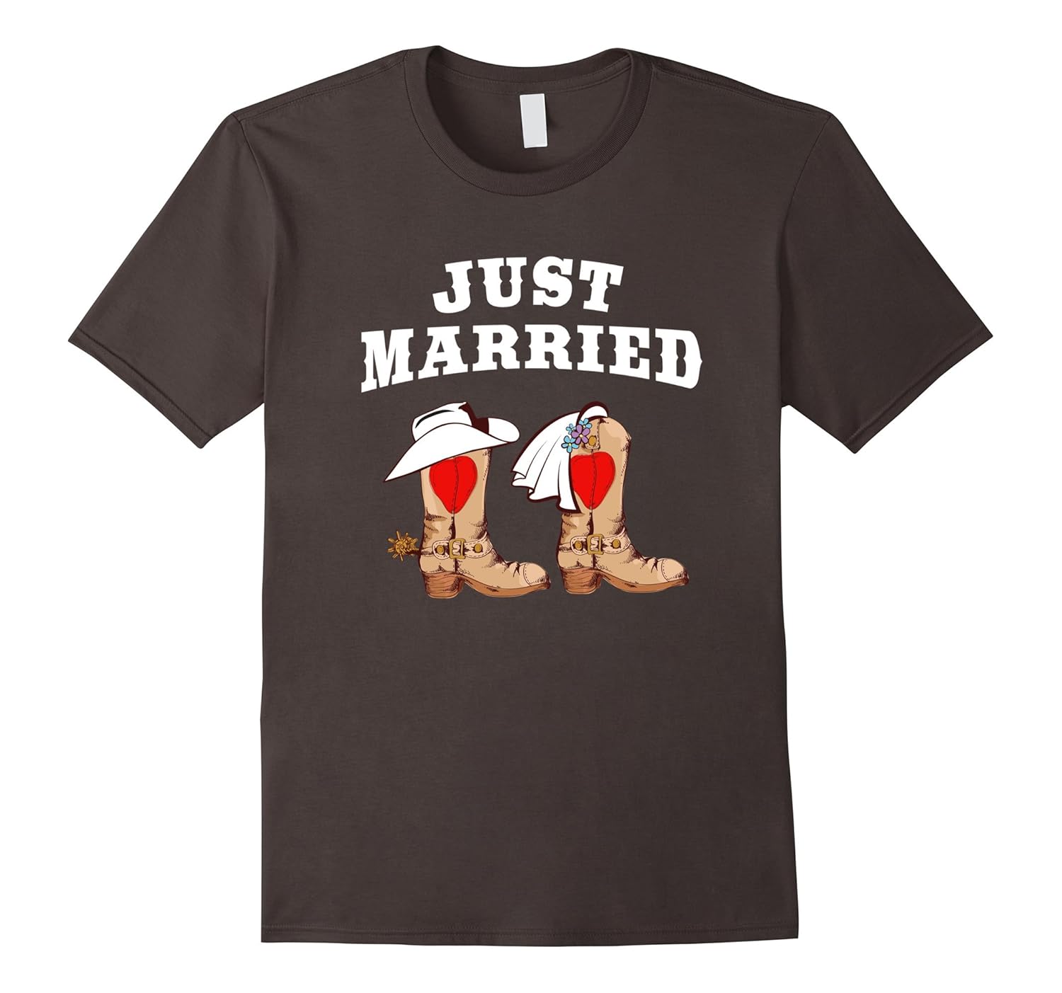 just married boots