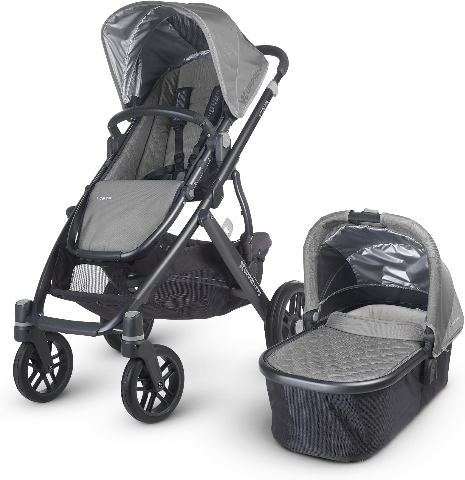 UPPAbaby 2015 Vista Deluxe Stroller Bundle with Bassinet