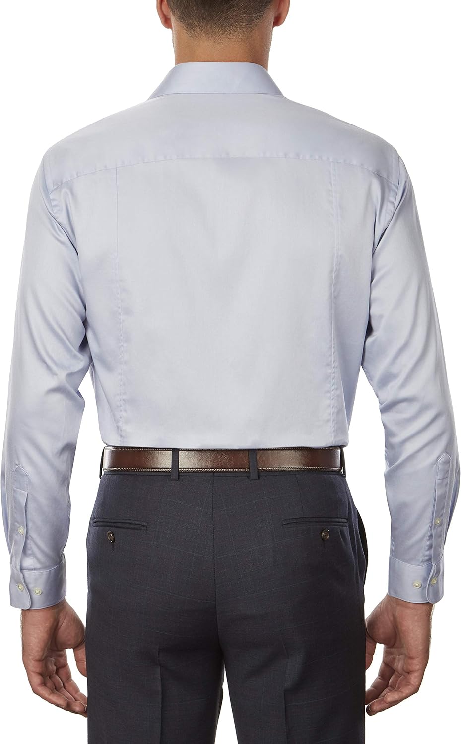 Calvin Klein Mens Dress Shirts Regular Fit Stretch Solid Spread Collar at  Men’s Clothing store