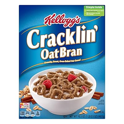 Cracklin Oat Bran Cereal 16.5 oz (Pack of 2)
